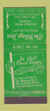 Matchbook Cover - Village Inn Restaurant Colorado Springs 30 Stick
