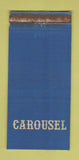 Matchbook Cover - Carousel Wallpaper Paint Philadelphia PA WORN 30 Strike
