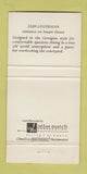 Matchbook Cover - Courtlands House of Beef WEAR 30 Strike