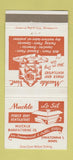 Matchbook Cover - Muckle Lo Sil Ventilators Owatonna MN 30 Strike