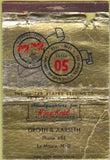 Matchbook Cover - US Bedding La Moure ND WORN mattresses 40 Strike