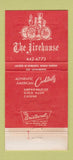 Matchbook Cover - The Firehouse Sacramento CA 30 Strike