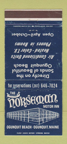 Matchbook Cover - Norseman Motor Inn Ogunquit ME WEAR 30 Strike