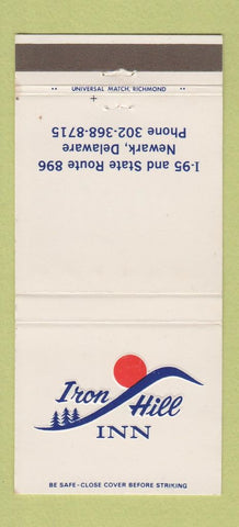 Matchbook Cover - Iron Hill Inn Newark DE 30 Strike