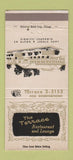 Matchbook Cover - The Terrace Restaurant Elmhurst IL 30 Strike