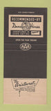 Matchbook Cover - The Terrace Restaurant Elmhurst IL 30 Strike