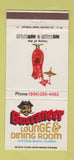 Matchbook Cover - Buccaneer Lounge Dining Room Daytona Beach FL 30 Strike