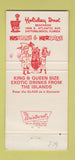 Matchbook Cover - Buccaneer Lounge Dining Room Daytona Beach FL 30 Strike
