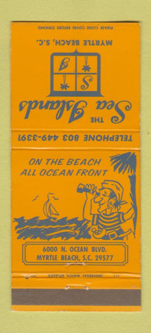 Matchbook Cover - Sea Islands Myrtle Beach SC 30 Strike