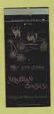 Matchbook Cover - Arabian Oasis Buffalo NY WEAR 30 Strike