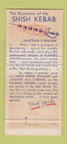 Matchbook Cover - Nick Yanko's Casbah Akron OH 30 Strike