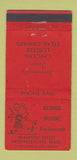 Matchbook Cover - Bonnie Doone Restaurant Provincetown MA WEAR 30 Strike