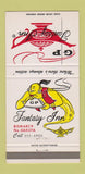 Matchbook Cover - Fantasy Inn Genie  Bismarck ND 30 Strike
