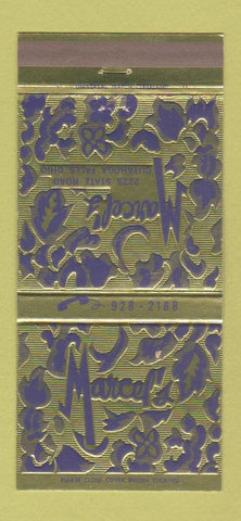 Matchbook Cover - Marcel's Cuyahoga Falls OH 30 Strike