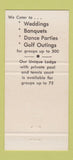 Matchbook Cover - Berkshire Hills Country Club Chesterland OH 30 Strike