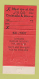 Matchbook Cover - Jai Lai Columbus OH restaurant 30 Strike