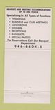 Matchbook Cover - Masiello's Restaurant Willoughby OH 30 Strike