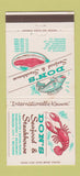 Matchbook Cover - Don's Seafood Steak Lafayette Baton Rouge LA 30 Strike