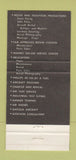 Matchbook Cover - Tallmantz Aviation Santa Ana CA 30 Strike
