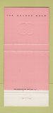 Matchbook Cover - Golden Door New York International Airport 30 Strike