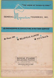 Matchbook Cover - Botwinik Brothers Machine Tools New Haven CT 40 Strike