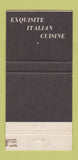 Matchbook Cover - Galleria Restaurant Westport CT 30 Strike