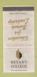 Matchbook Cover - Bryant College Smithfield RI WEAR 30 Strike