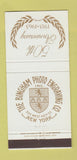 Matchbook Cover - Bingham Photo Engraving New York City 1965 30 Strike