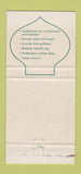 Matchbook Cover - Saxony Ivory Tower Miami Beach FL 30 Strike