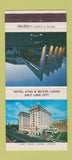 Matchbook Cover - Hotel Utah Motor Lodge Salt Lake City UT 30 Strike