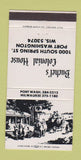 Matchbook Cover - Buchel's Colonial House Port Washington WI 30 Strike