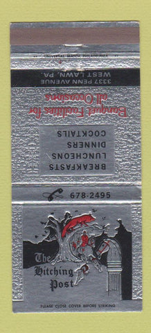 Matchbook Cover - The Hitching Post West Lawn PA 30 Strike