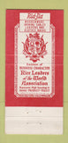 Matchbook Cover - Rid Jid JR Clark Spring Park MN 1955 housewares 30 Strike