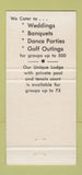 Matchbook Cover - Berkshire Hills Country Club Chesterland OH 30 Strike