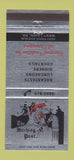 Matchbook Cover - The Hitching Post West Lawn PA 30 Strike