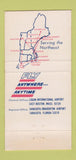 Matchbook Cover - Executive Airlines Boston MA Sarasota FL 30 Strike