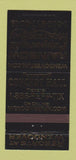 Matchbook Cover - Peppermill Concert Hall Resorts Wendover NV 30 Strike