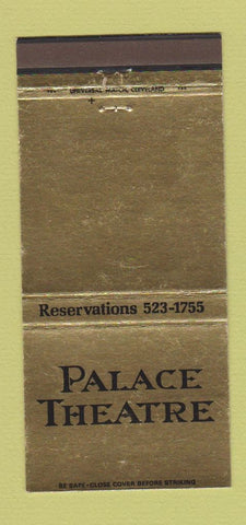 Matchbook Cover - Palace Theatre 30 Strike