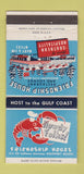 Matchbook Cover - Friendship House Restaurant Mississippi City MS 30 Strike