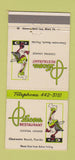 Matchbook Cover - Pelican Restaurant Clearwater Beach FL 30 Strike