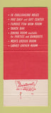 Matchbook Cover - Arrowhead Golf Club Wheaton IL 30 Strike