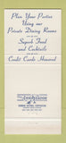 Matchbook Cover - Blue Mill Decatur IL 30 Strike