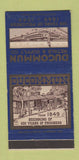 Matchbook Cover - Ducommon Metal Supply 1949 Los Angeles CA WEAR 30 Strike