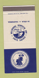 Matchbook Cover - San Diego CA 200th Scripps Clinic La Jolla CA 30 Strike