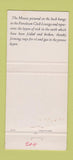 Matchbook Cover - Petroleum Club of Oklahoma City OK 30 Strike