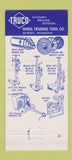 Matchbook Cover - Truco Diamond Bits Blades Detroit MI 30 Strike