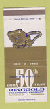 Matchbook Cover - Ringgold Telephone GA 1962  30 Strike