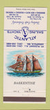 Matchbook Cover - Atlantic Sailing Yachts Annapolis MD Barkentine 30 Strike