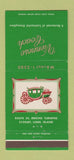 Matchbook Cover - Viennese Coach Restaurant Syosset LI NY 30 Strike