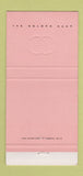 Matchbook Cover - The Golden Door JFK Airport New York City 30 Strike